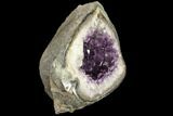 Purple Amethyst Geode - Uruguay #87416-2